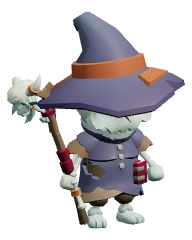 Skeleton character